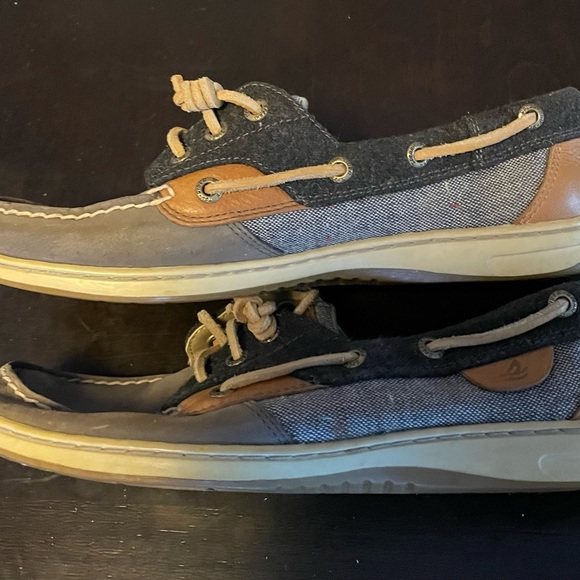 Sperry Women’s Ivyfish Varsity 3 Eye Boat Shoe Size 8.5 - Picture 3 of 8